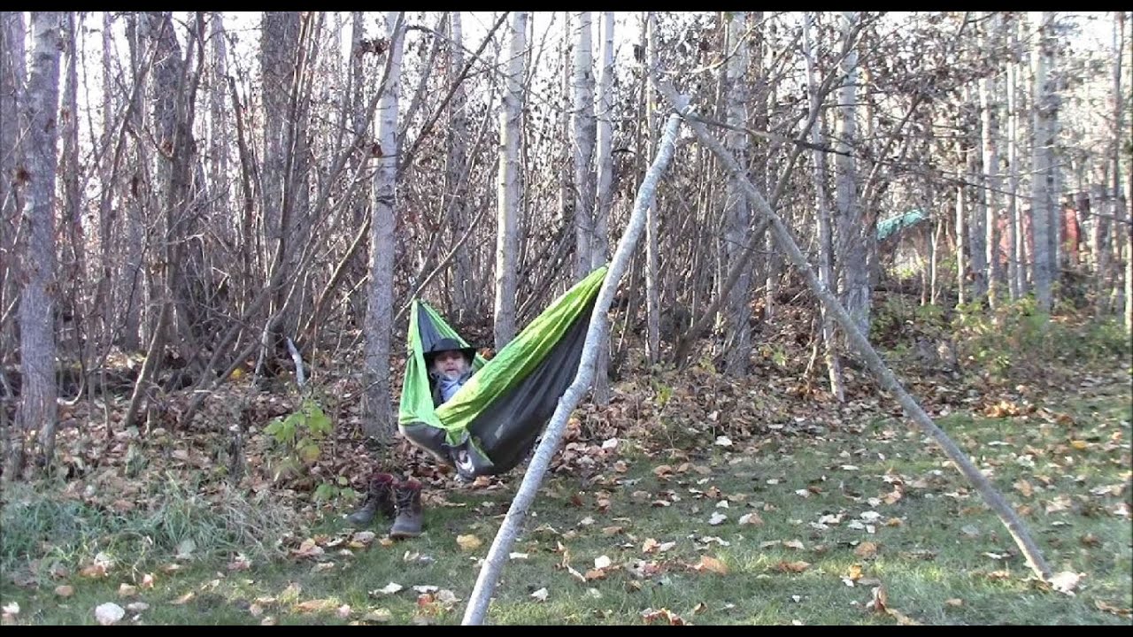 Hang A Hammock Without Any Trees