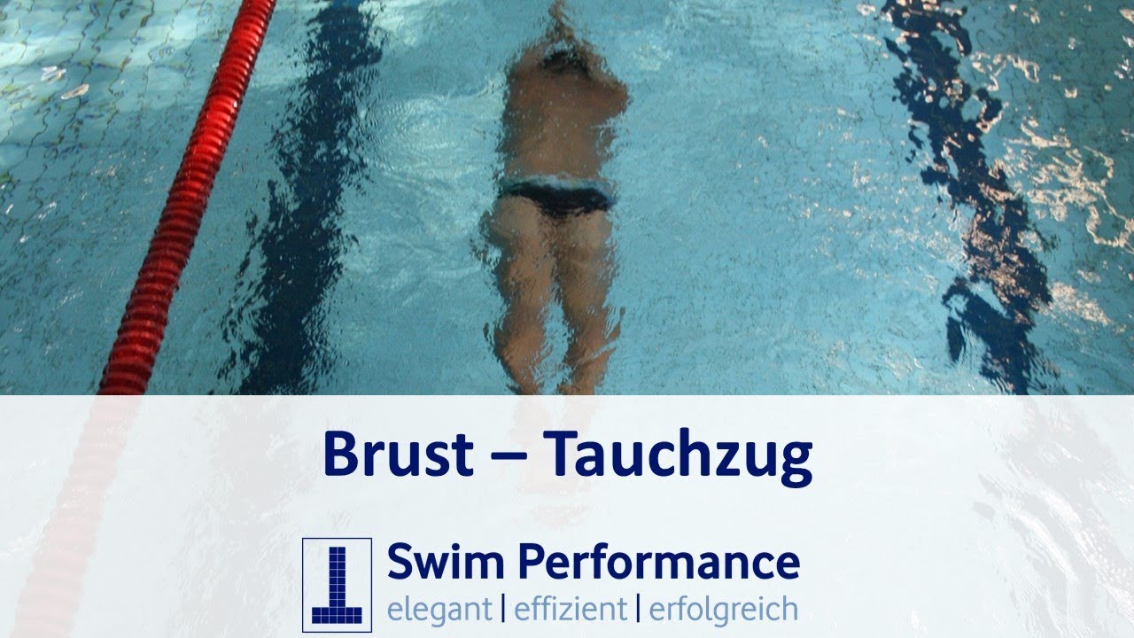 Brust: Der korrekte Brust Tauchzug - Brustschwimmen Richtig lernen