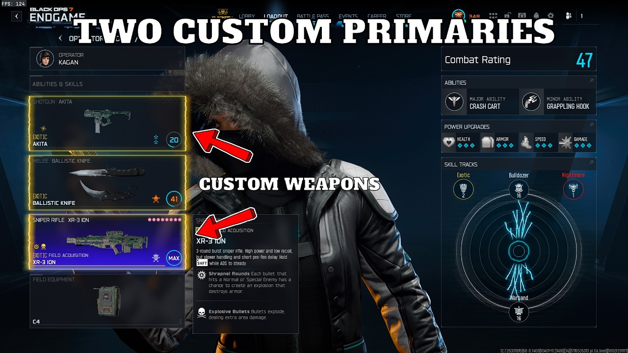 HOW TO HAVE TWO PRIMARY WEAPONS IN ENDGAME