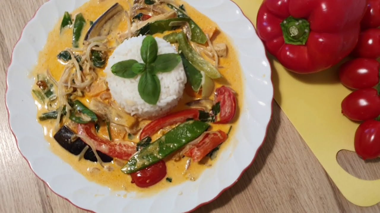 Tofu Curry Rezept mit Kokosmilch