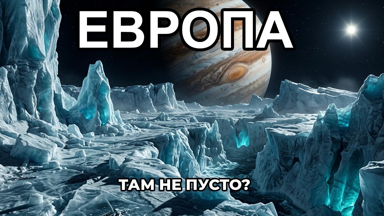 Почему Европа &mdash; самый ПУГАЮЩИЙ спутник в Солнечной системе (Там НЕ пусто)