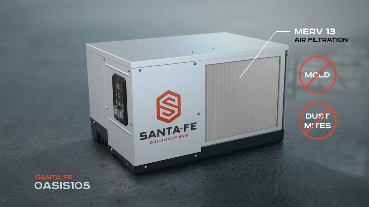 Santa Fe Oasis105 Dehumidifier