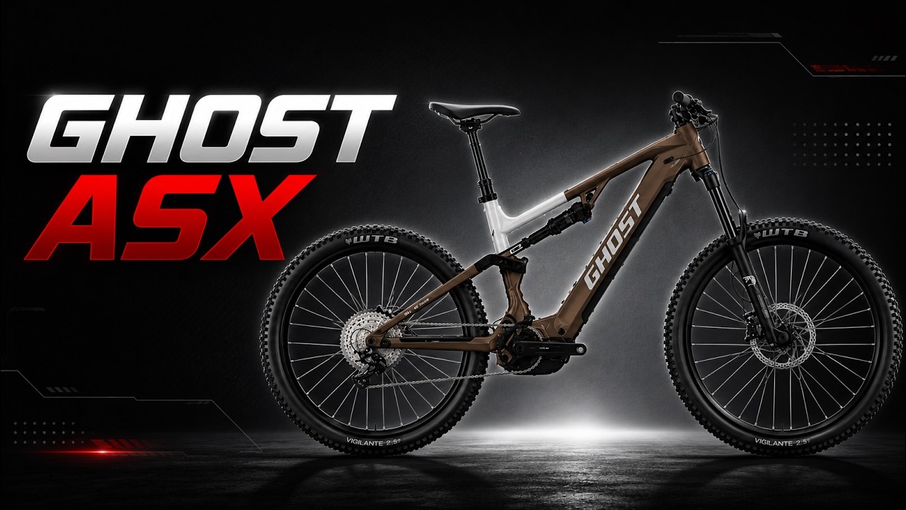 Una Bici con Frenos ABS - Ghost e-ASX