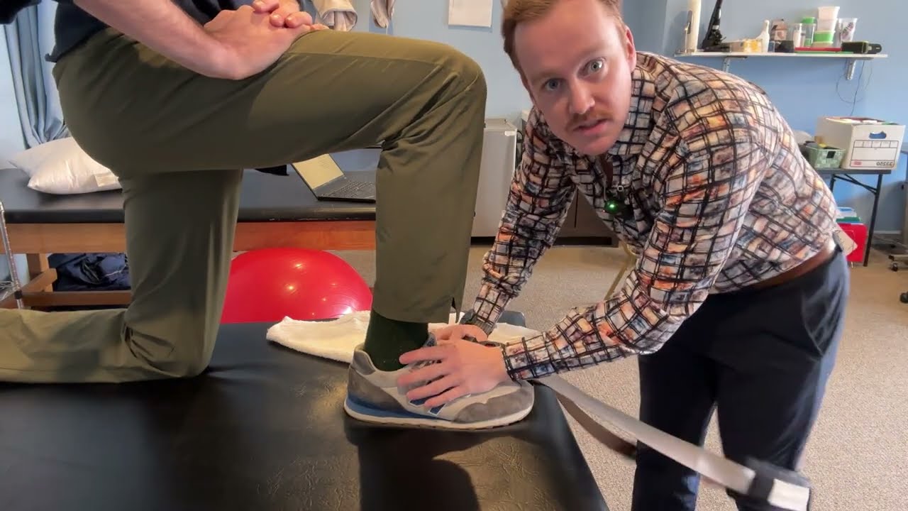 Mobilization with Belt   ANKLE