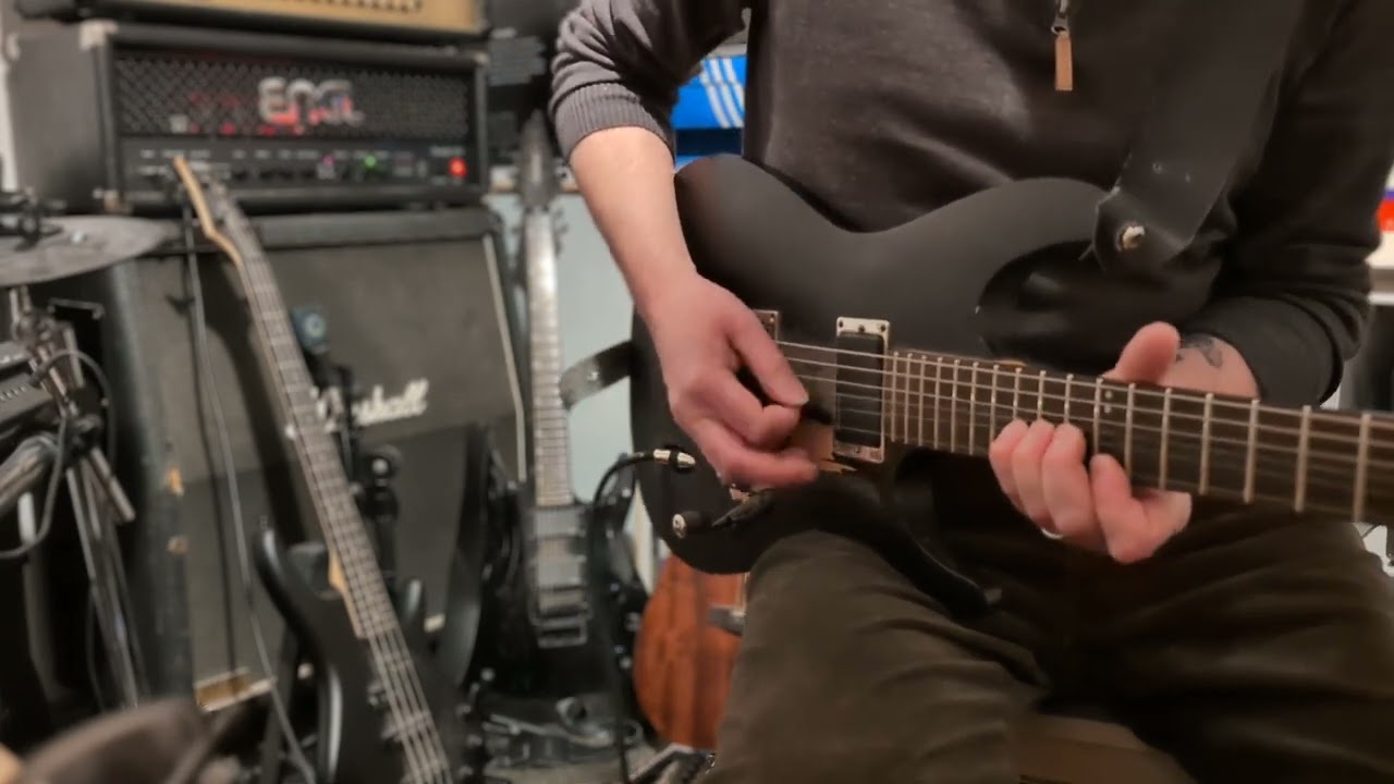 Blues guitar session with Boss RC-1 Looper
