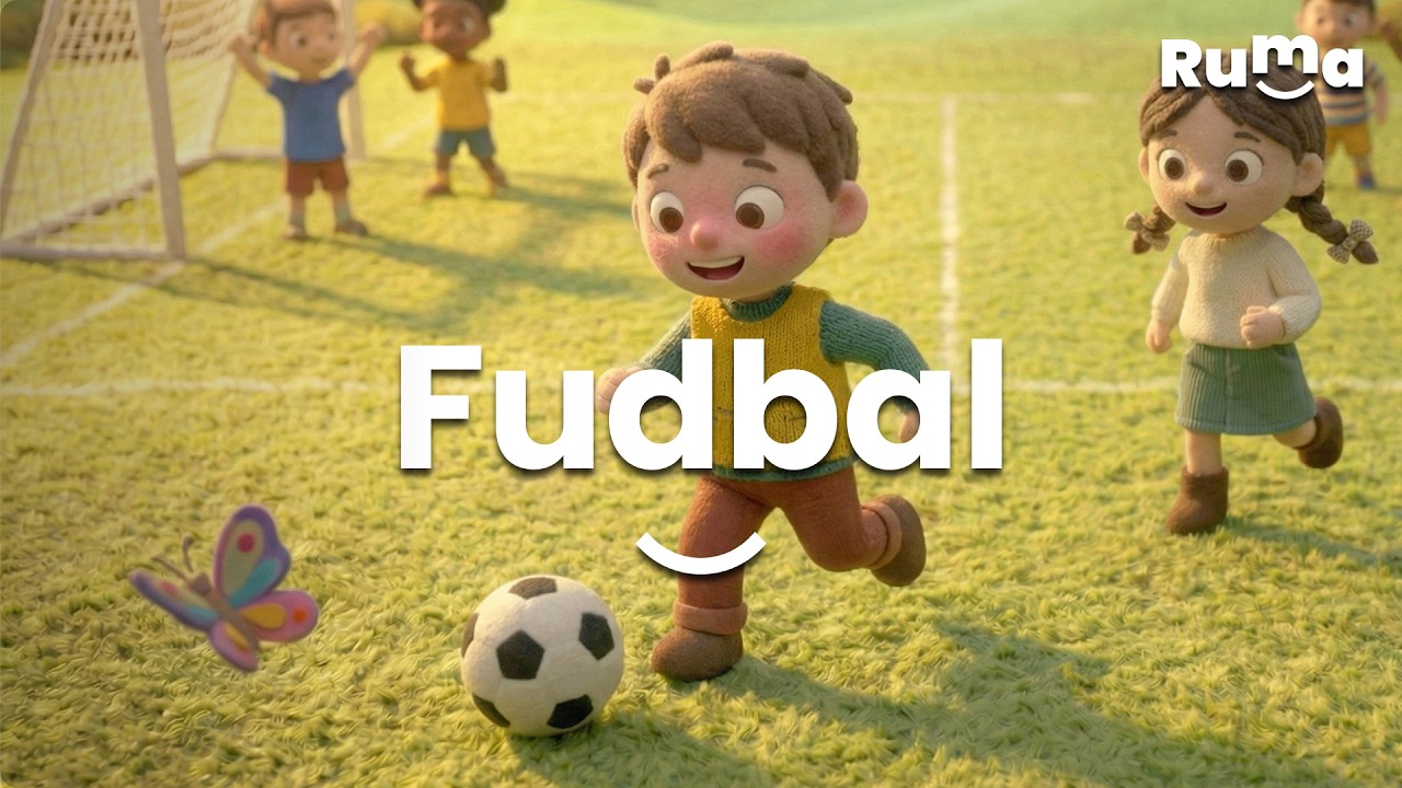Fudbal: kako se postaje šampion? | Umirujuće Priče Za Decu | Srpski Jezik