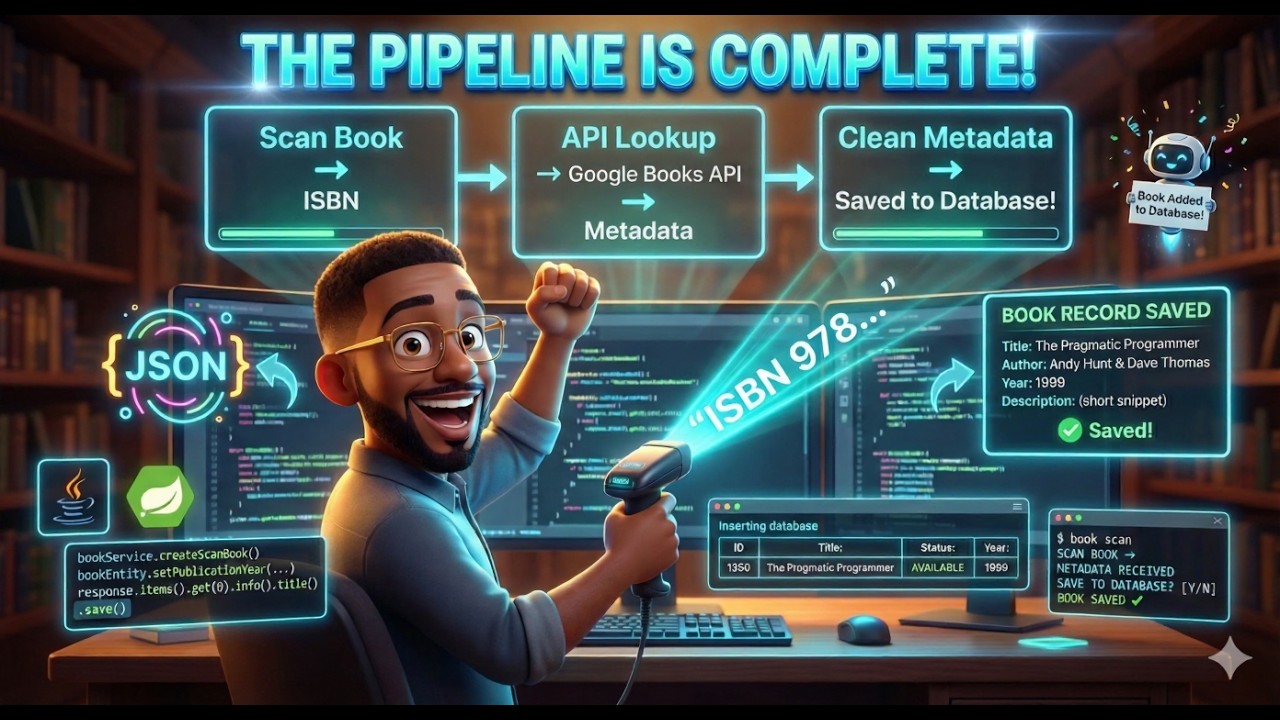 I Just Built a FULL Book Import Pipeline in Java!