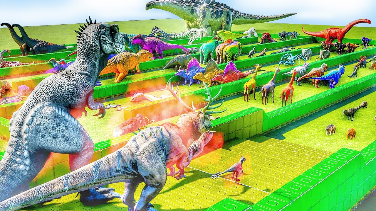 ALPHA DINOS DEATHRUN🦎 | ARK Ascended
