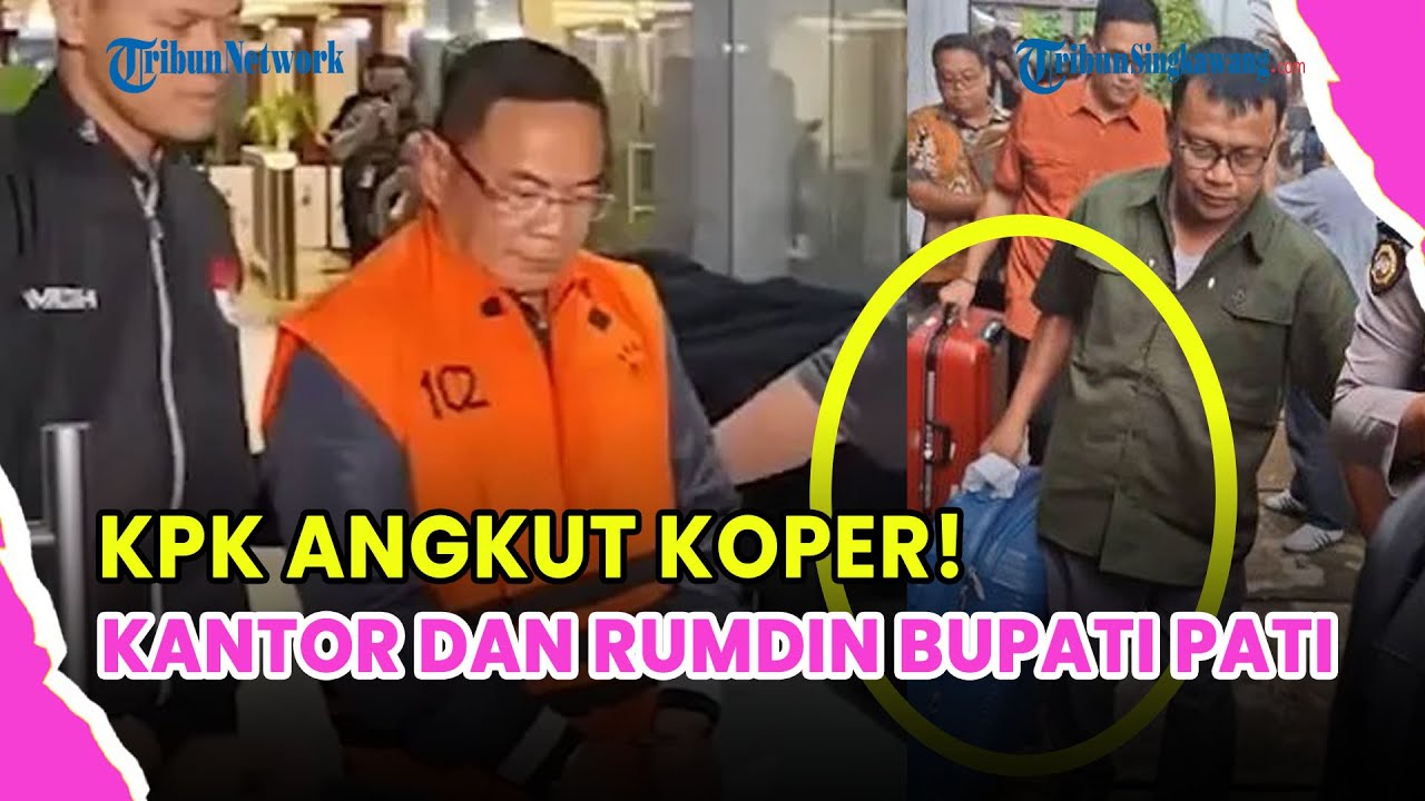🔵 USAI SUDEWO DITAHAN, KPK BAWA KOPER & BERKAS HASIL GELEDAH KANTOR BUPATI