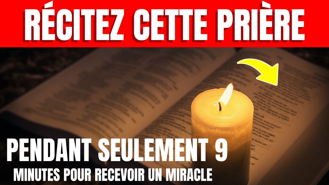 PRI&Egrave;RE BIBLIQUE QUI PRODUIT DES MIRACLES (DEMANDEZ, ET IL VOUS SERA DONN&Eacute;...)
