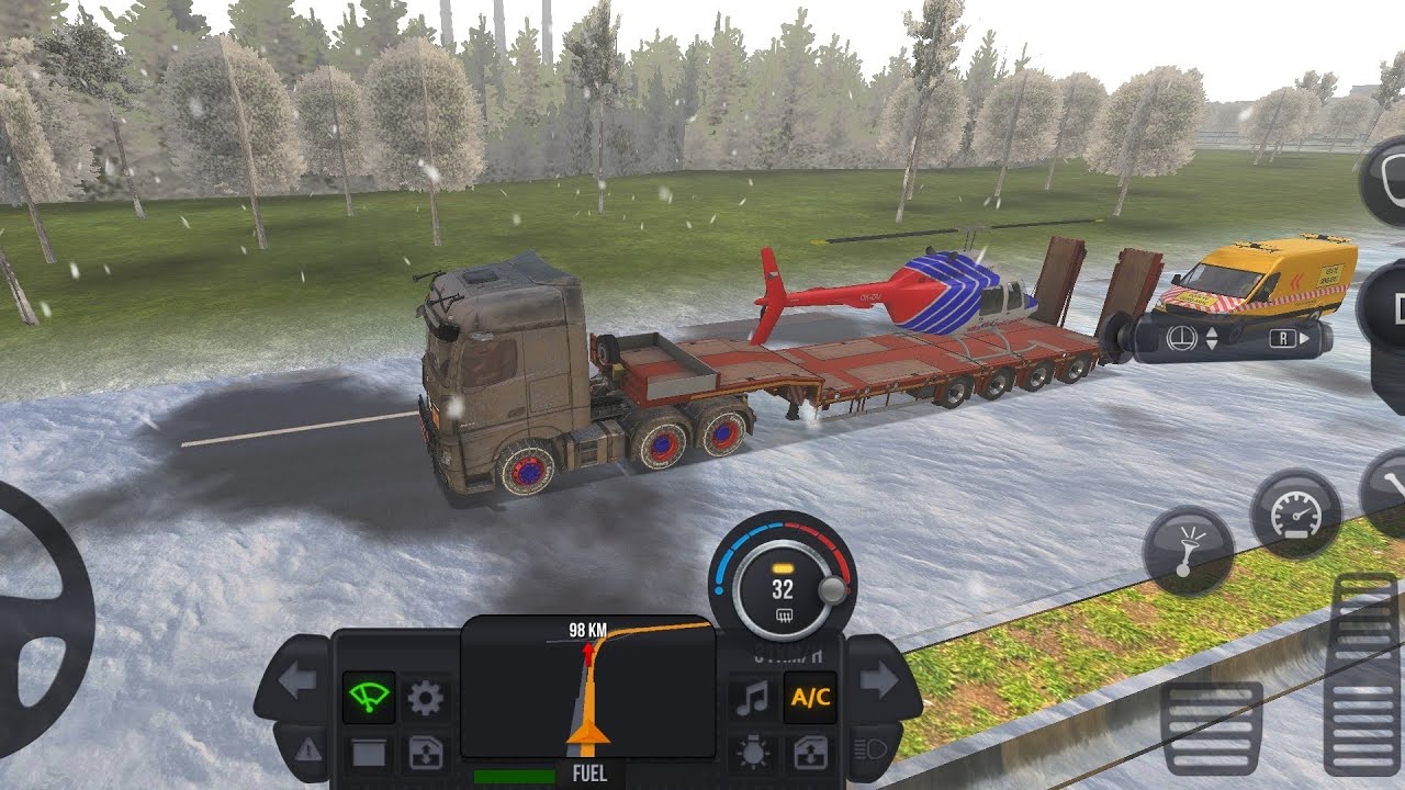 Truck simulator : Ultimate | Helicopter 🚁 | Zuuk | Mobile Gameplay 