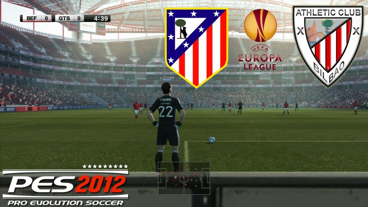 PES 2012 | Atlético de Madrid vs. Athletic de Bilbao | Final UEFA Europa League (Predicción)
