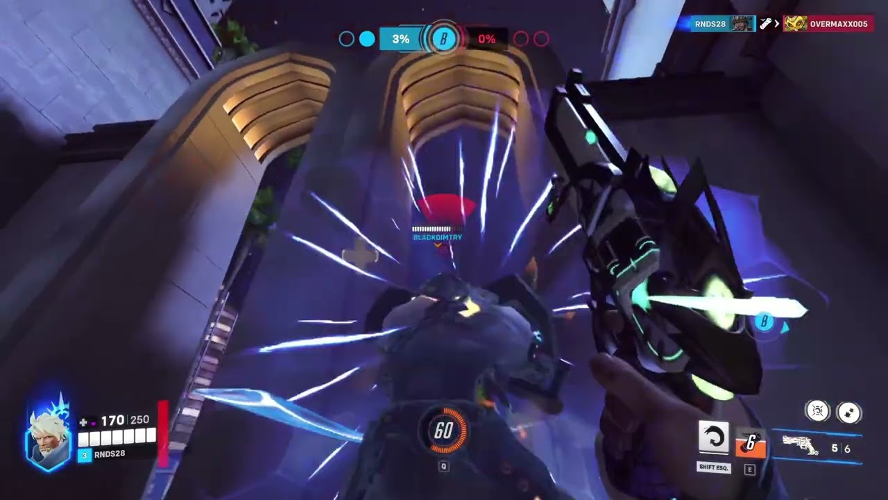 gameplay de cassidy overwatch, 34 kills13k de dano