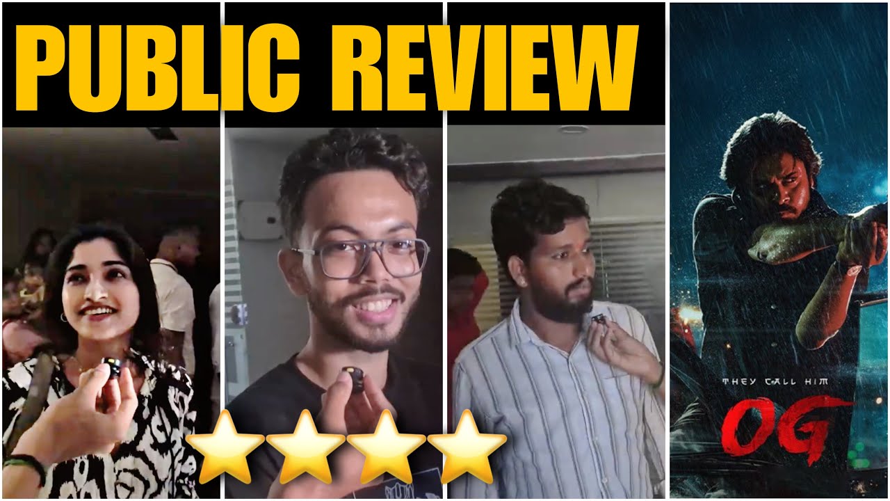 PAWAN KALYAN OG MOVIE PUBLIC REVIEW | OG PUBLIC REVIEW | Baapofmovies