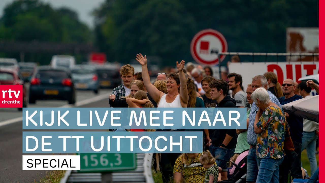 Live: Kijk mee naar de UiTTocht van de TT Assen! | RTV Drenthe