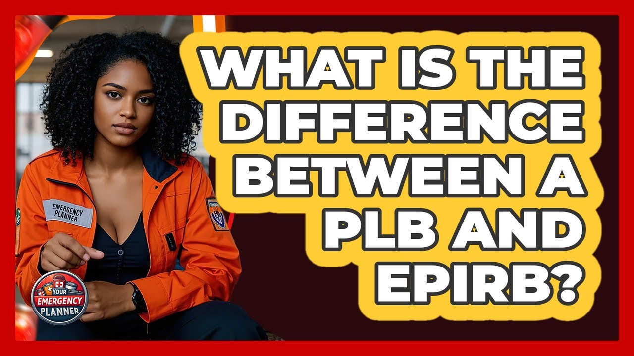 What Is The Difference Between A PLB And EPIRB? - Your Emergency Planner