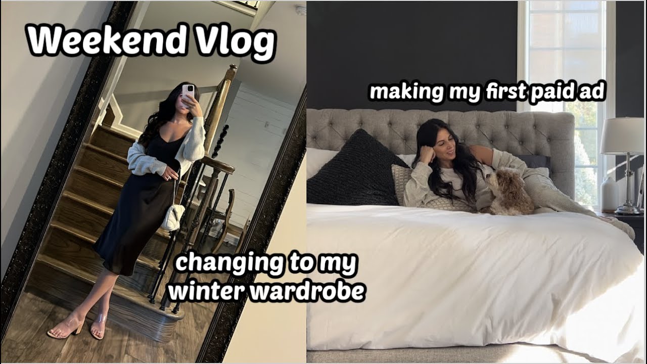 Changing to my Winter Wardrobe Vlog
