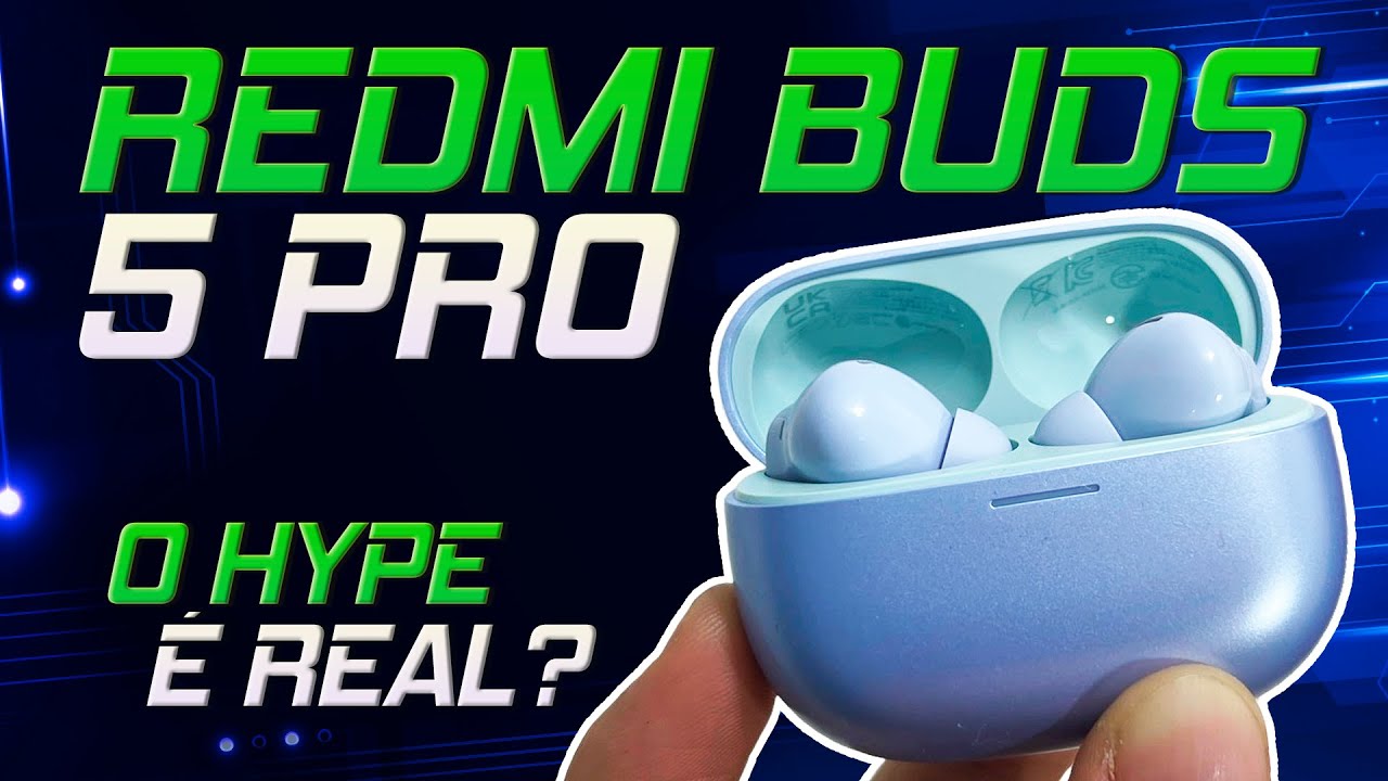 É BOM! MAS É TUDO ISSO MESMO? Redmi Buds 5 Pro [Review]
