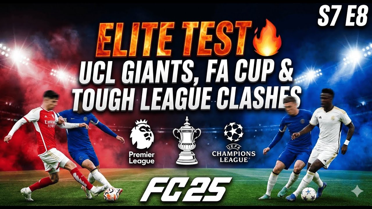 ELITE TEST 🔥 UCL GIANTS, FA CUP & TOUGH LEAGUE CLASHES | Accrington Stanley RTG S7 E8