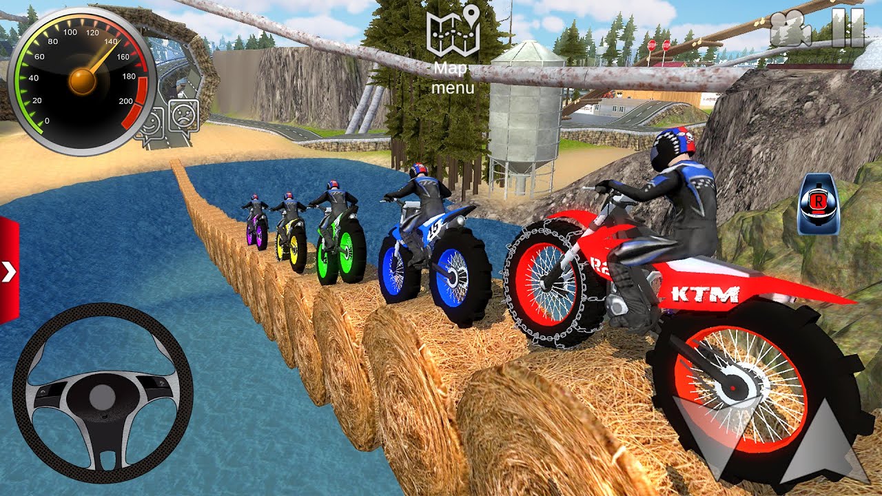Juego Ded Motos - Impossible Offroad Motocross Stunts Tracks Racing 3D #1 - Android / IOS GamePlay