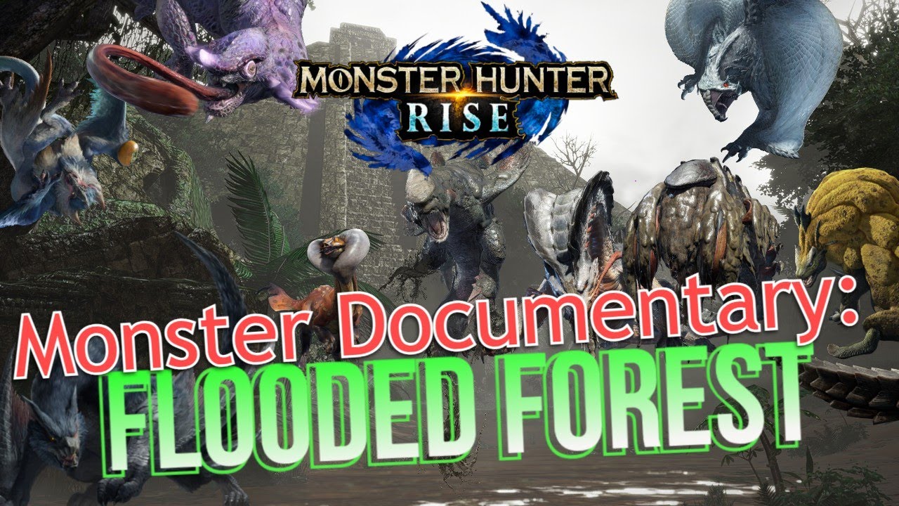 All Monster Behaviour: Flooded Forest | Monster Hunter Rise