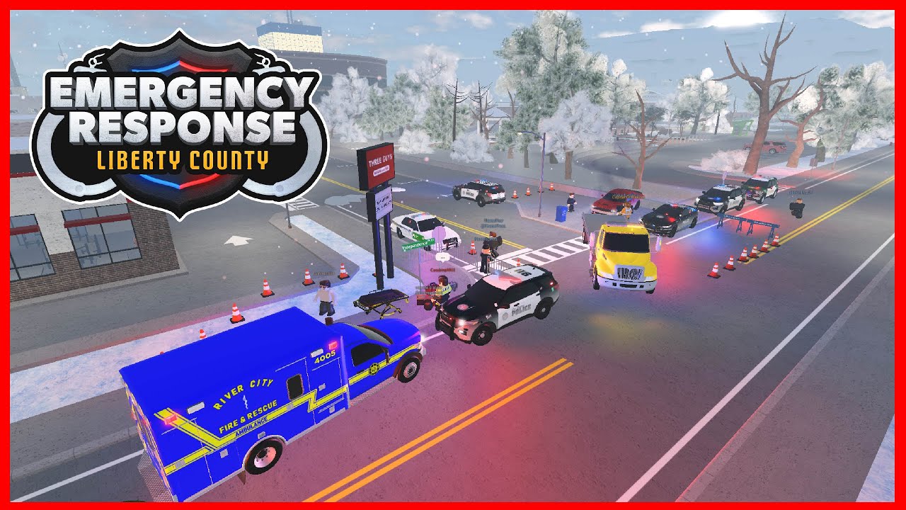 🚔 HERIDO EN LA PERSECUCIÓN 🏡 LIBERTY COUNTY ROBLOX | MINIMUH | ESPAÑOL