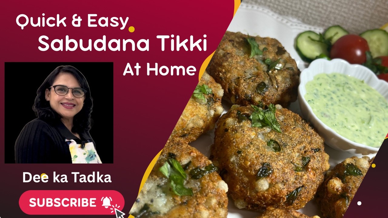 Quick and Easy - Navratri Special Sabudana Tikki