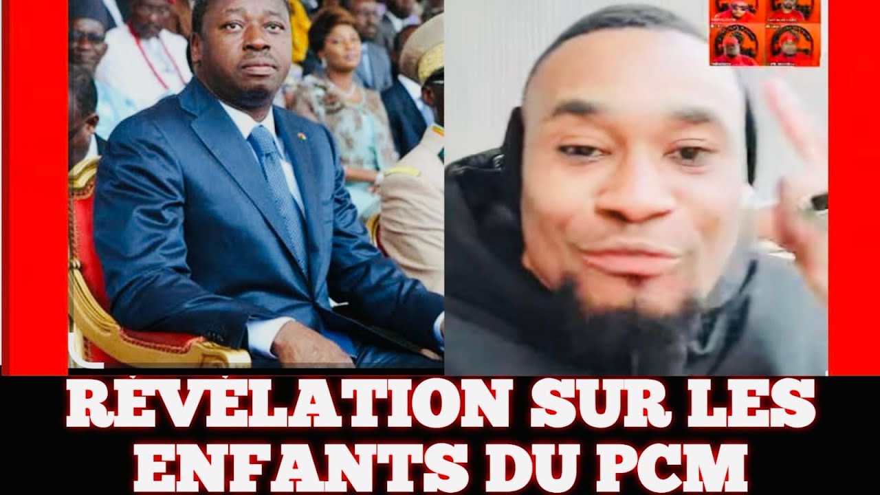 🛑 ROMÉO MOKONZI FAIT DES RÉVÉLATION SUR LES ENFANTS DU PCM ET DES MINISTRES AU TOGO 