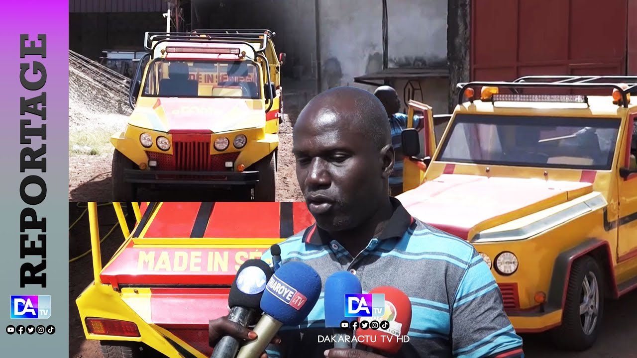 Le maitre artisan de Ziguinchor : Il fabrique des voitures à la main, sans machine ni soutien