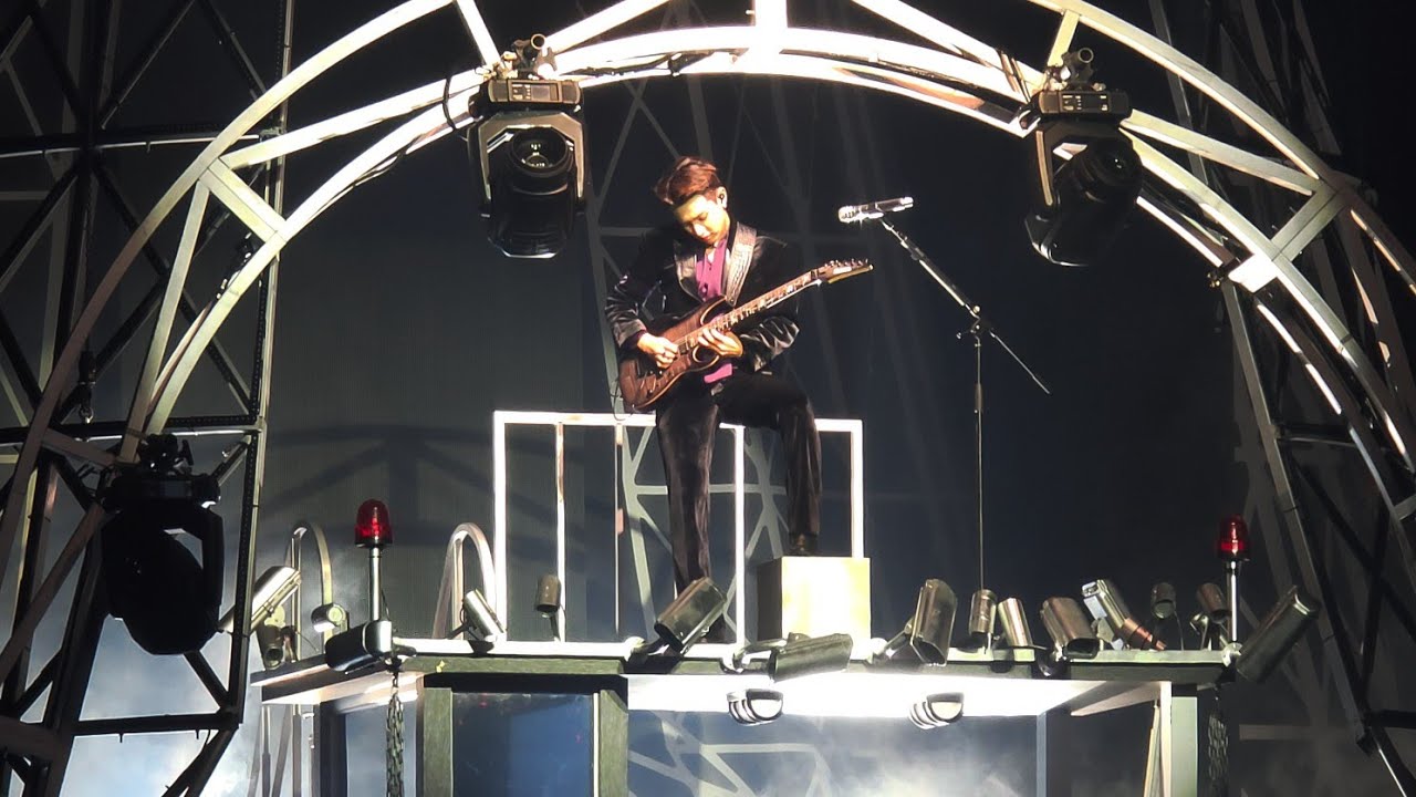 240717 ATEEZ - Hongjoong Guitar Solo + Guerrilla | 'Will To Power' Tour in Oakland [4K Fancam]