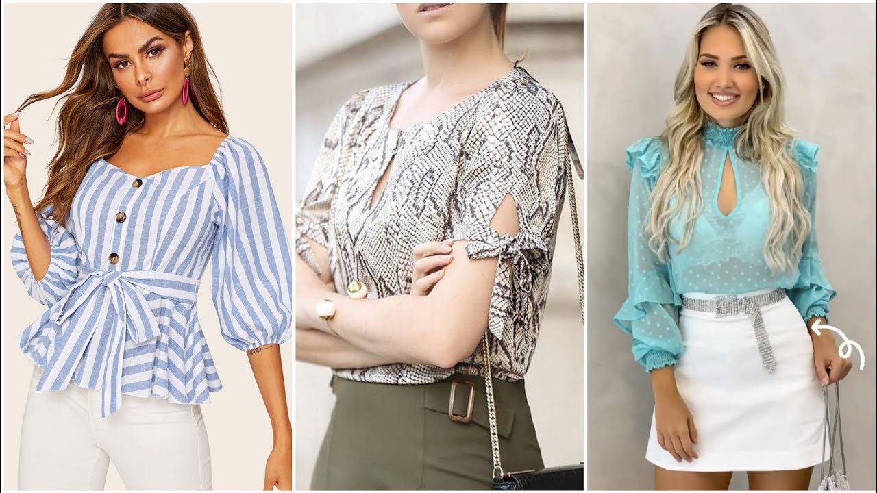 Moda 2026 BLUSAS BONITAS 100”Ideas De blusas bonitas MODELOS casuales 25/26 #fashion #shirts #style
