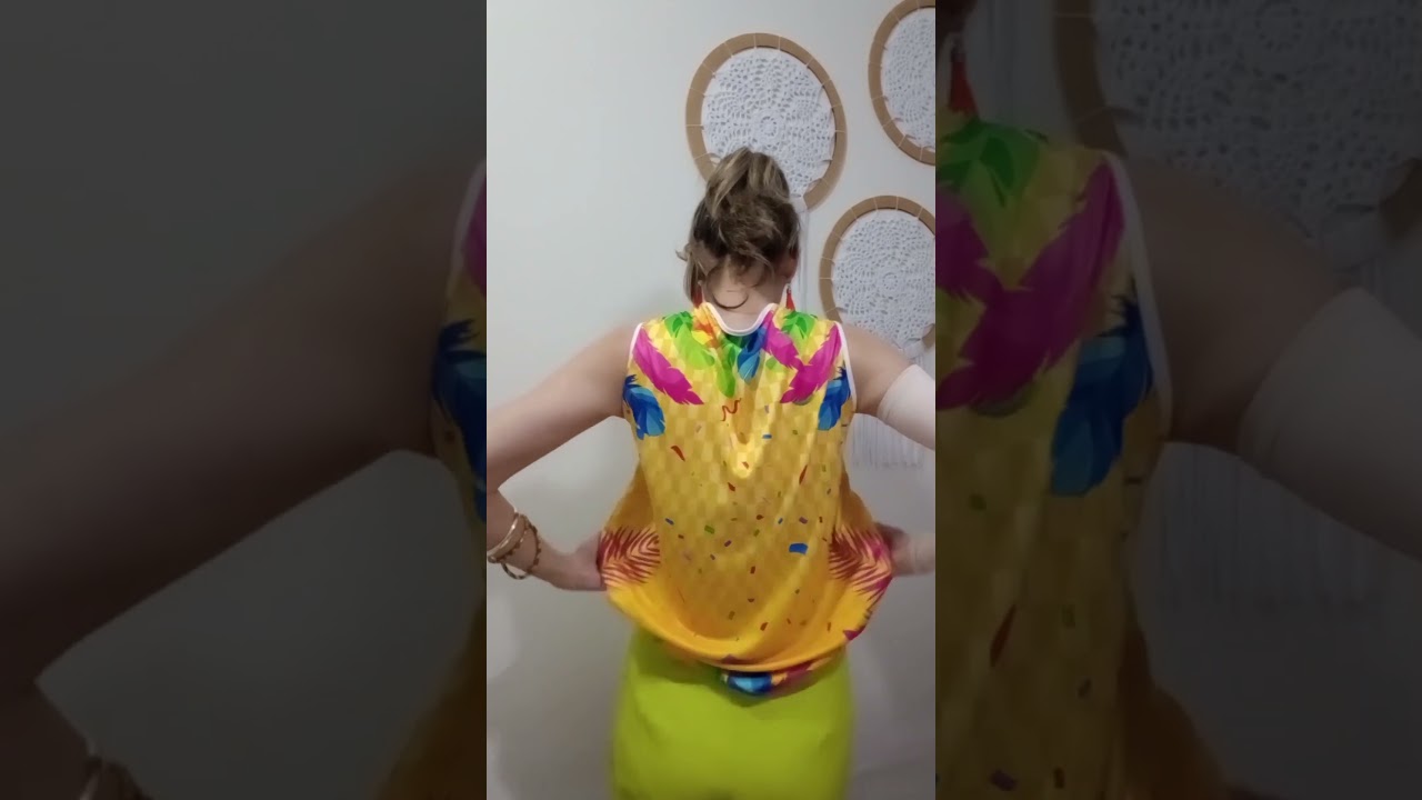 Customizar abad&aacute; sem cortar e sem costurar? #abadaspersonalizados #abadacustomizado #abadas