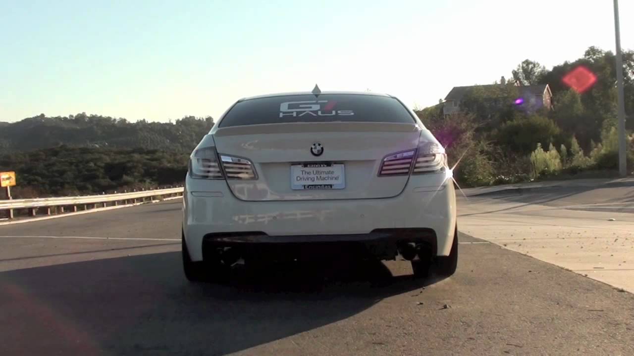 BMW F10 550 Meisterschaft GTC Exhaust ( Rolling Clips)