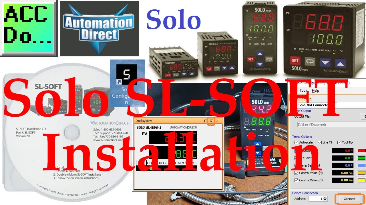 Установка Solo SL-SOFT — программное обеспечение для терморегулятора