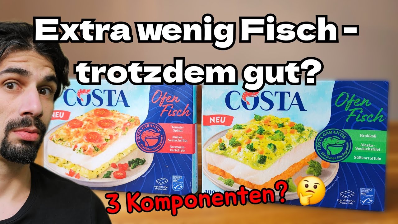 Neu: Ganzer Teller in der Schale: Costa Ofen Fisch im Test