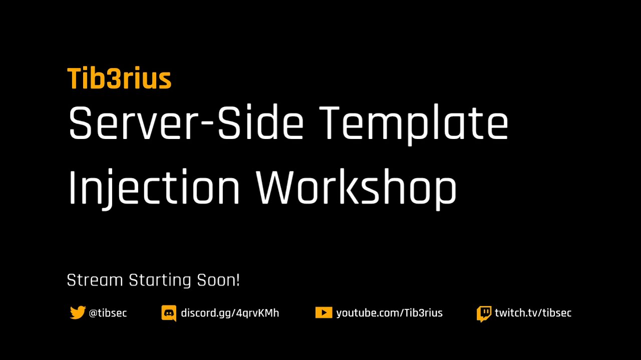 Server-Side Template Injection Workshop
