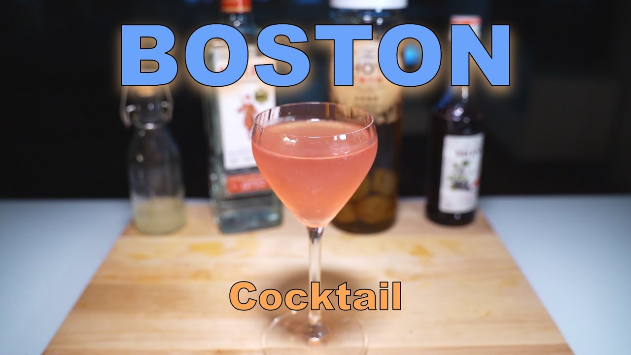 Boston Cocktail - Kuinka se tehdään?