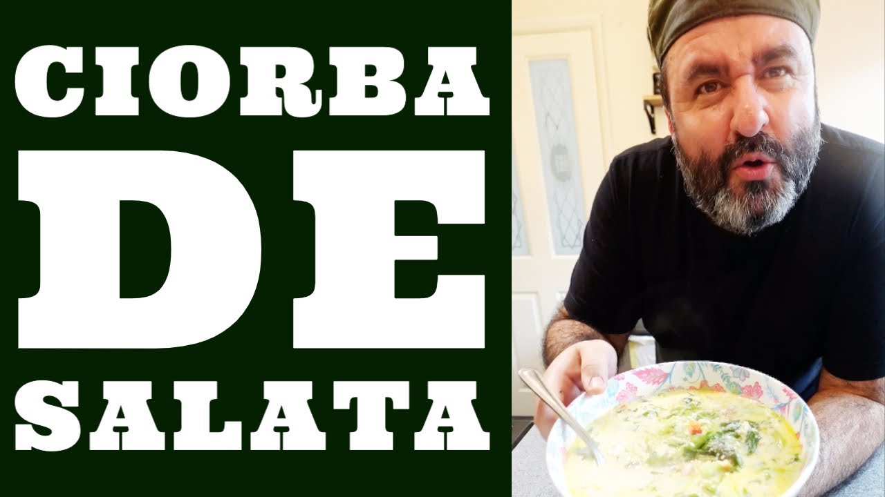 CIORBA DE SALATA CU OMLETA SI AFUMATURA