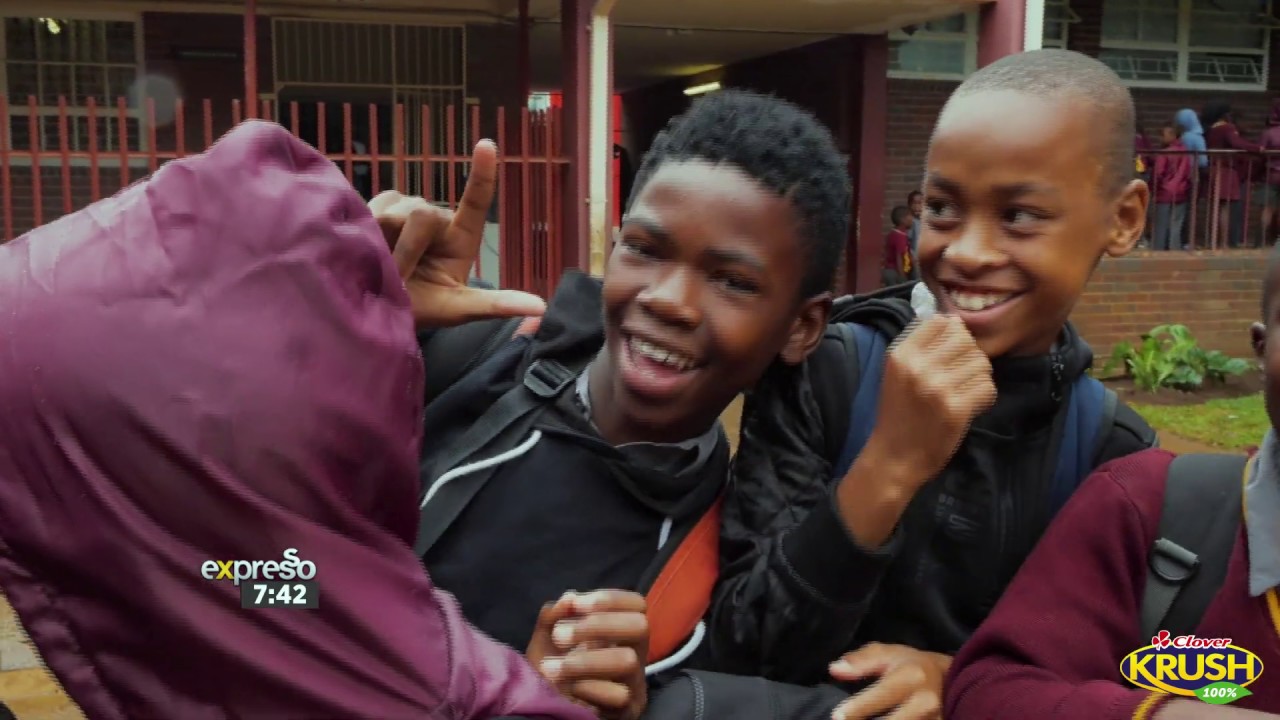 Krush Krew visit Generaal Beyers Primary (CLOVER)