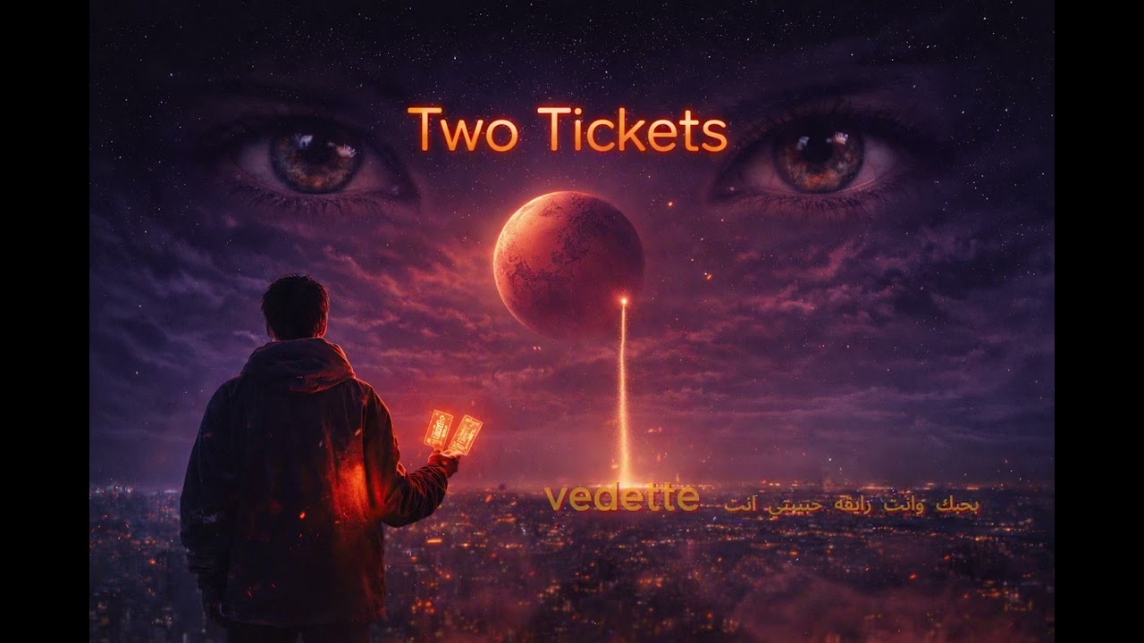 GGz - Two Tickets [Official Lyrics Video] | ججز - تذكرتين