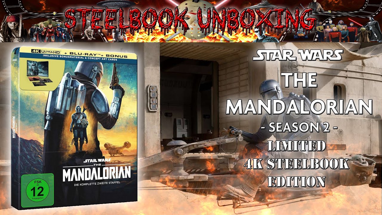Unboxing - THE MANDALORIAN - SEASON 2 - 4K Steelbook