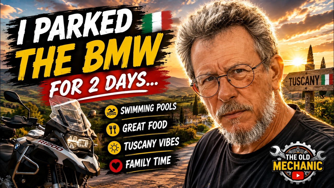 Motorcycle Holiday in Tuscany 🇮🇹 | A Special 2 Days With My Family