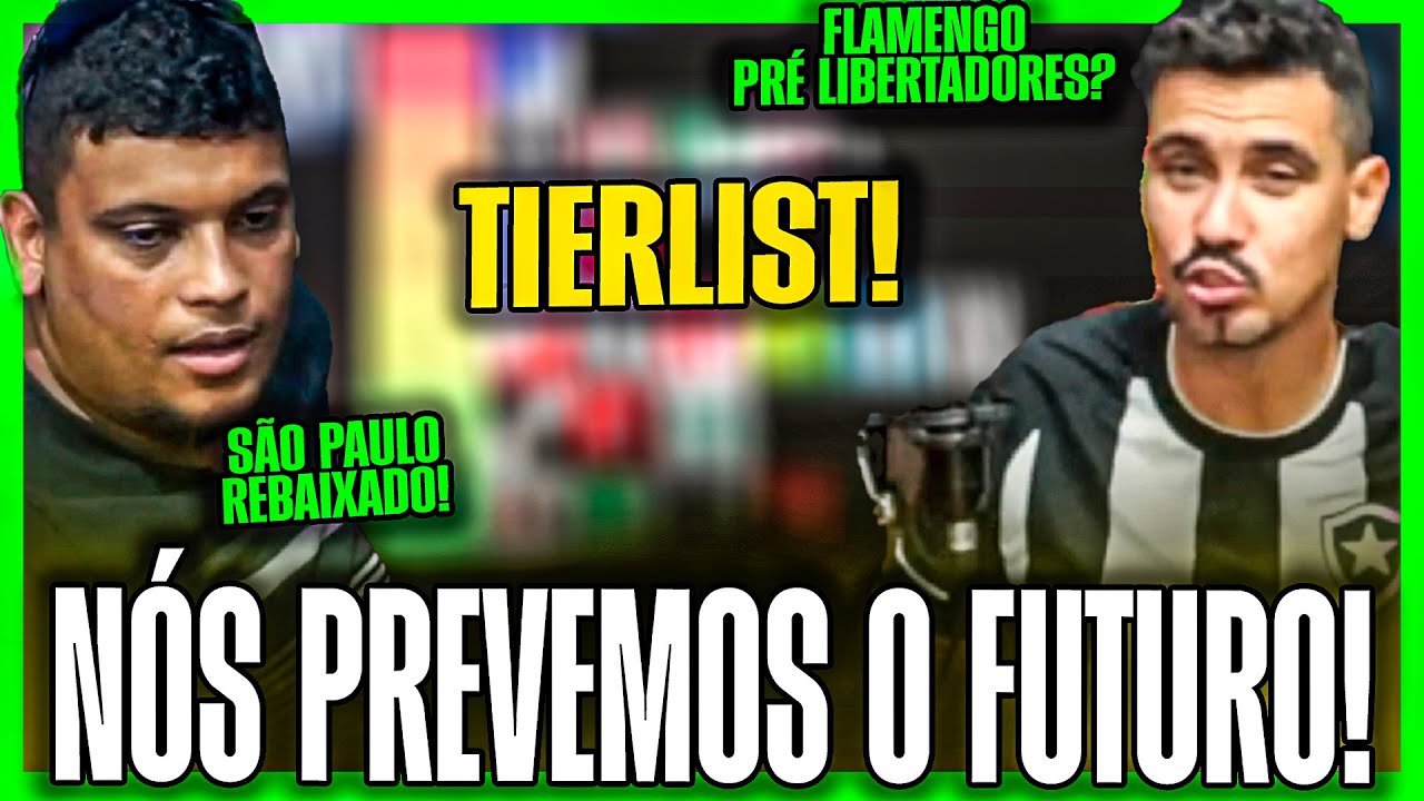 CRAVAMOS NO TIERLIST DO BRASILEIRÃO 2026