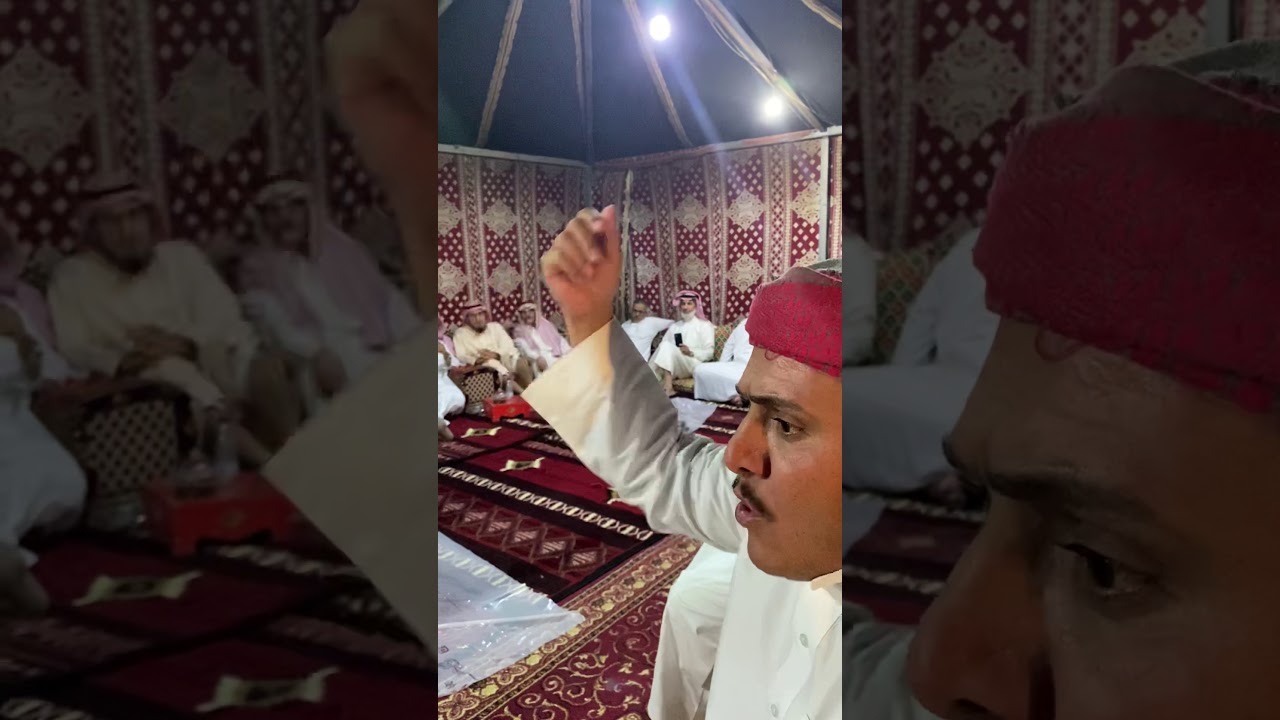 مشاركة الشاعر محمد الحميري في مناسبة عدد من اعضاء الملتقى وضيوفهم في ديوانية اللواء ابا بدر واعضاء