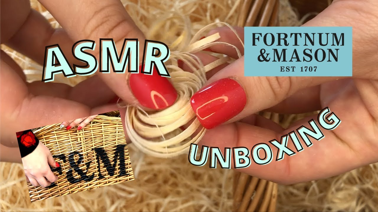 ASMR | Unboxing (No TALKING) tingles, pops, clicks | Fortnum and Mason Christmas Hamper 2020