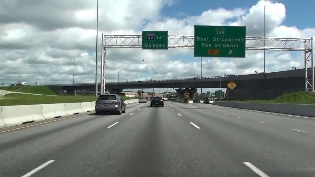 A-40 MONTREAL TO TROIS-RIVIERES, QUEBEC, CANADA