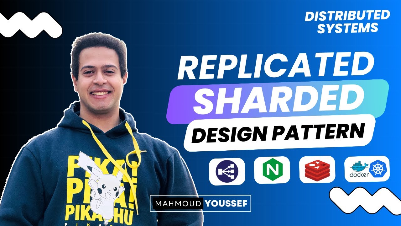 [Arabic] Replicated Sharded-Services Pattern | Distributed Systems | Design Patterns