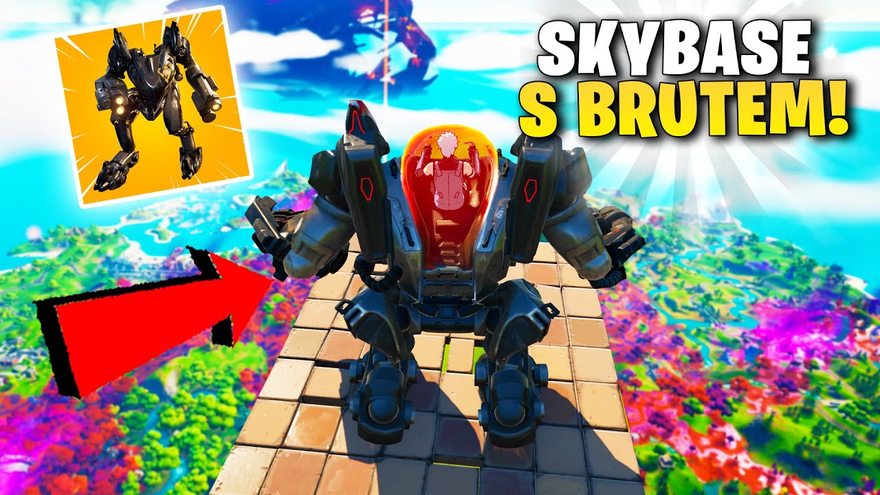 SKYBASE S BRUTEM VE FORTNITE S JIRKOU!