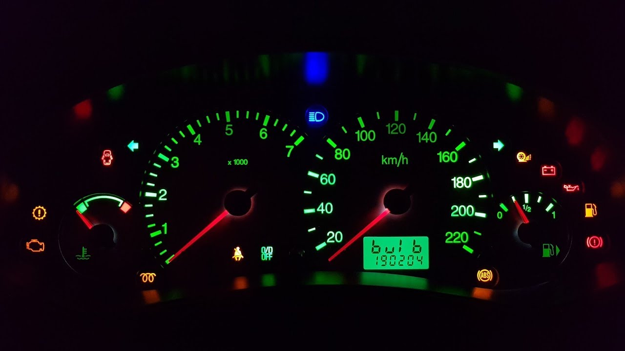 CAMBIAR ESFERA DEL CUADRO Y TESTIGOS PRE A RES│FORD FOCUS MK1