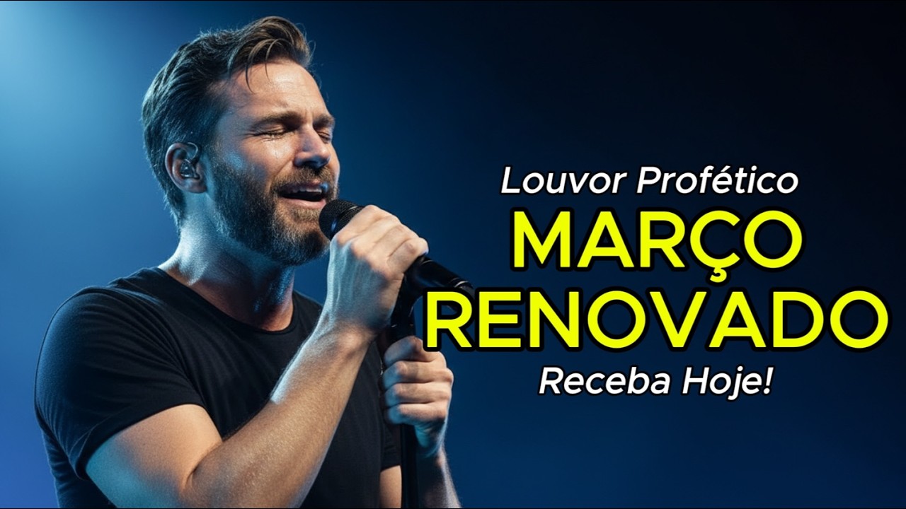MARÇO RENOVADO — A Restauração Começa Agora | Louvor Profético